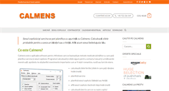Desktop Screenshot of calmens.ro